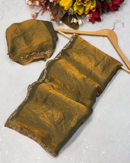 Tranding Jimmy Choo Saree