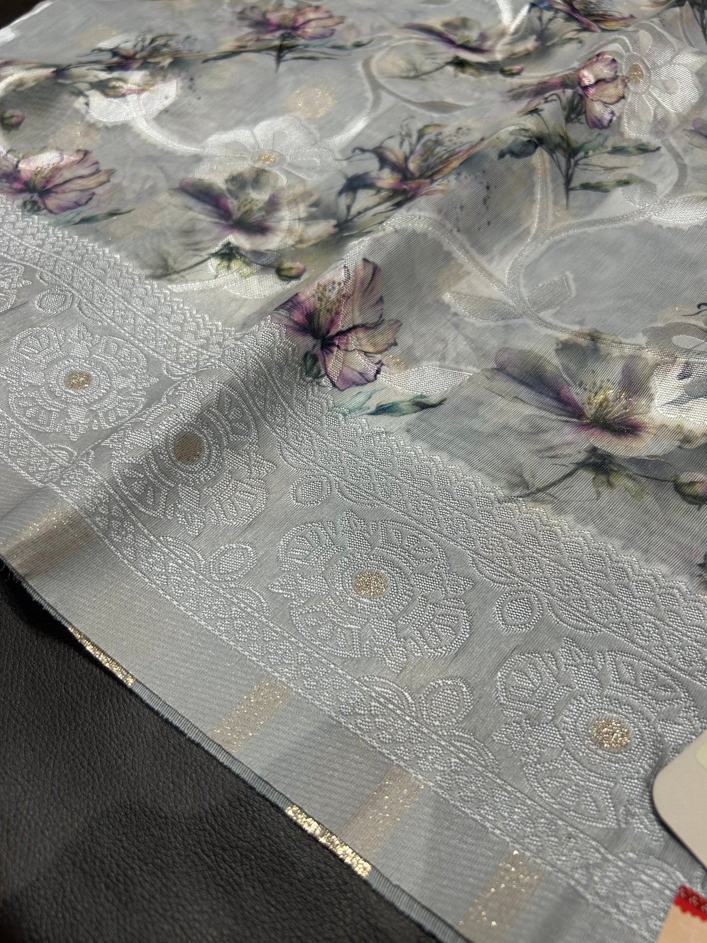 Lakhnavi Cotton Saree