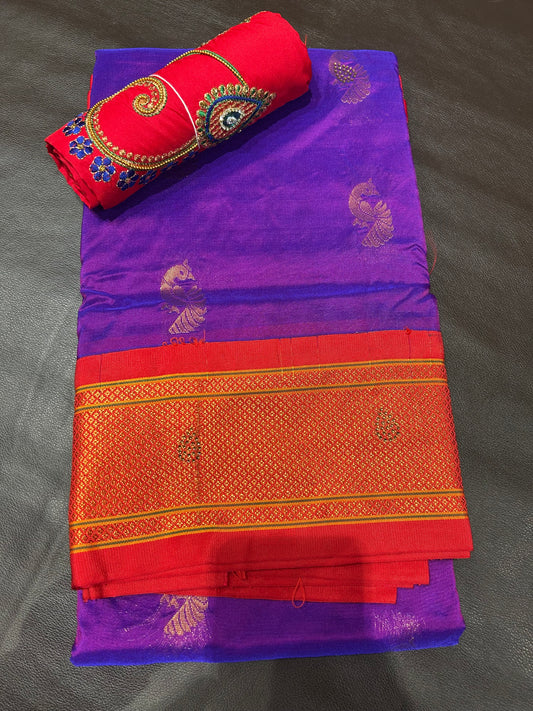 Paithani Saree Aari Work Blouse