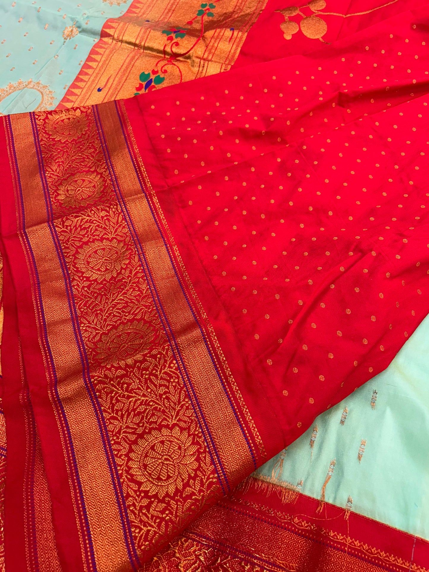 Paithani Saree Nath Pallu