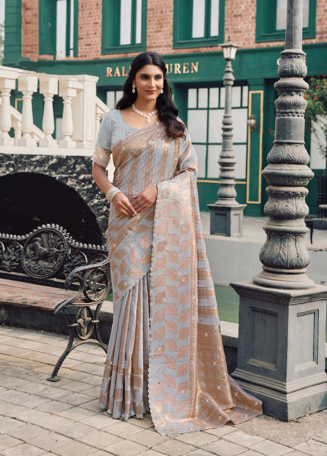 Fancy Chanderi Saree