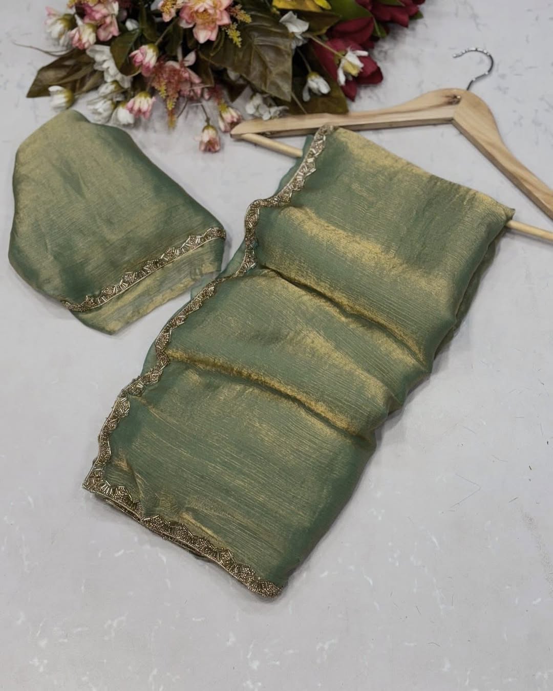 Tranding Jimmy Choo Saree