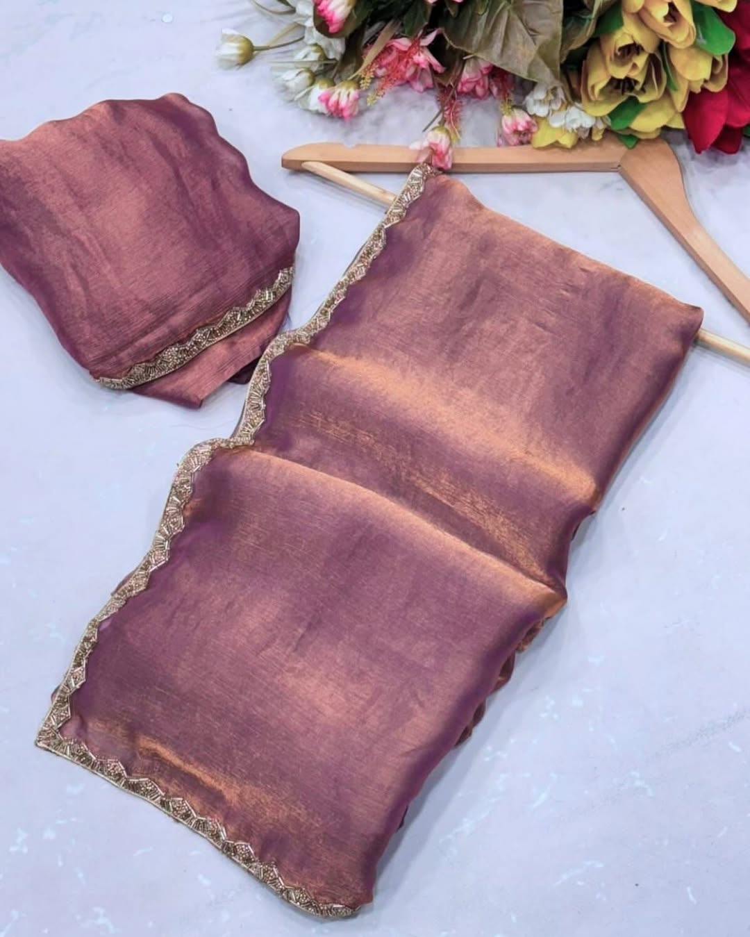 Tranding Jimmy Choo Saree