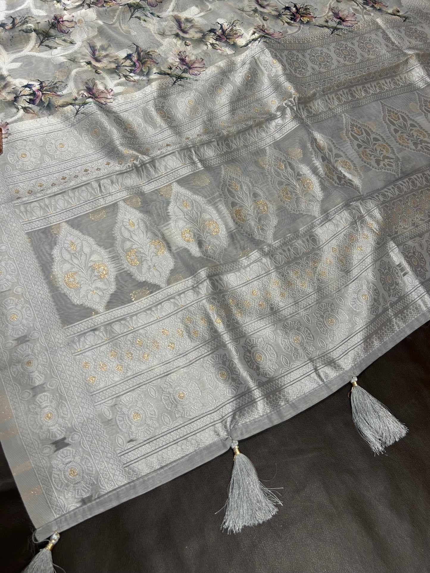 Lakhnavi Cotton Saree