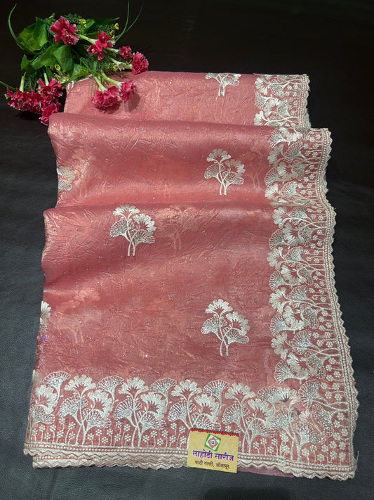 Paper Silk Saree