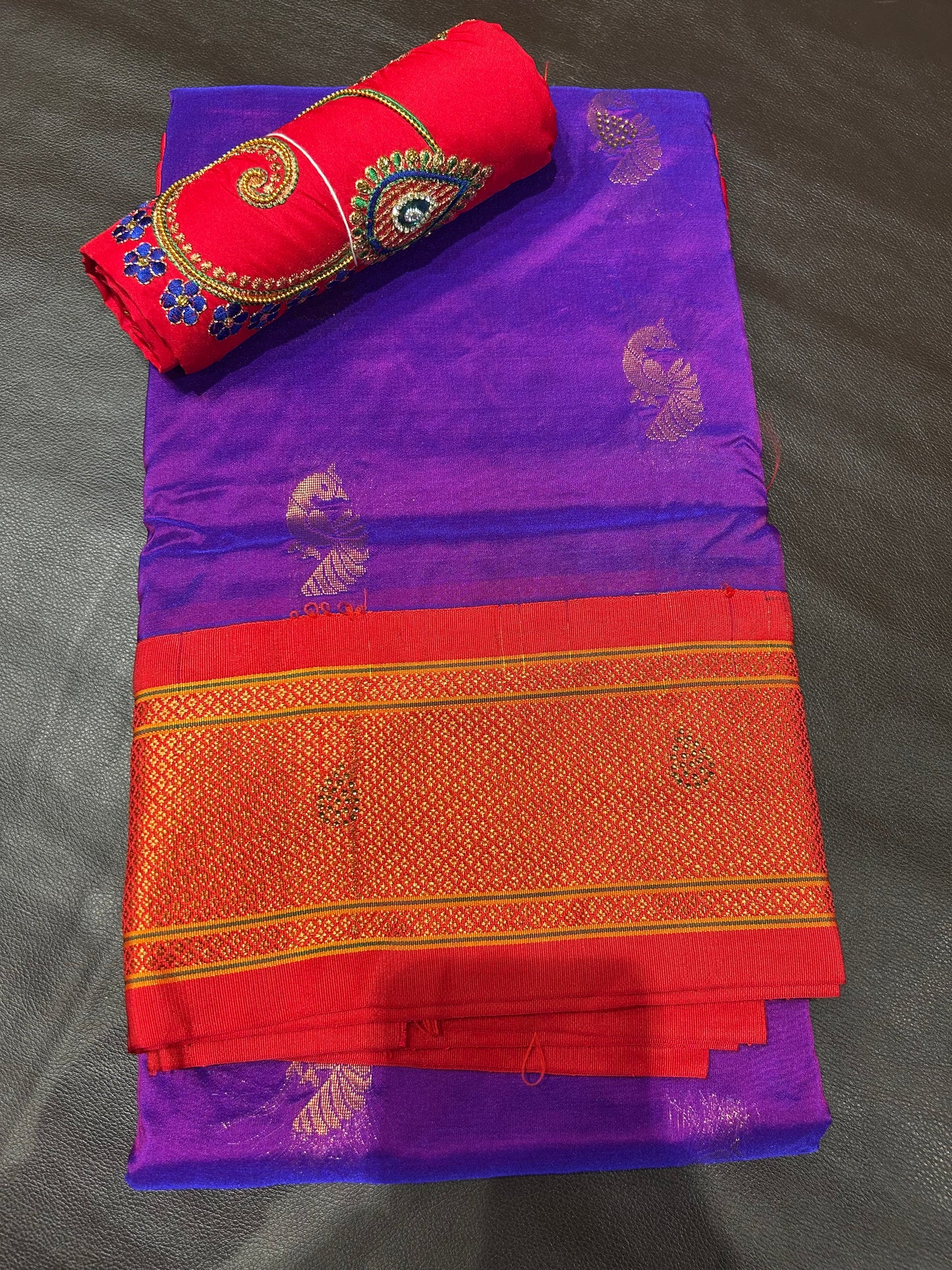 Paithani Saree Aari Work Blouse