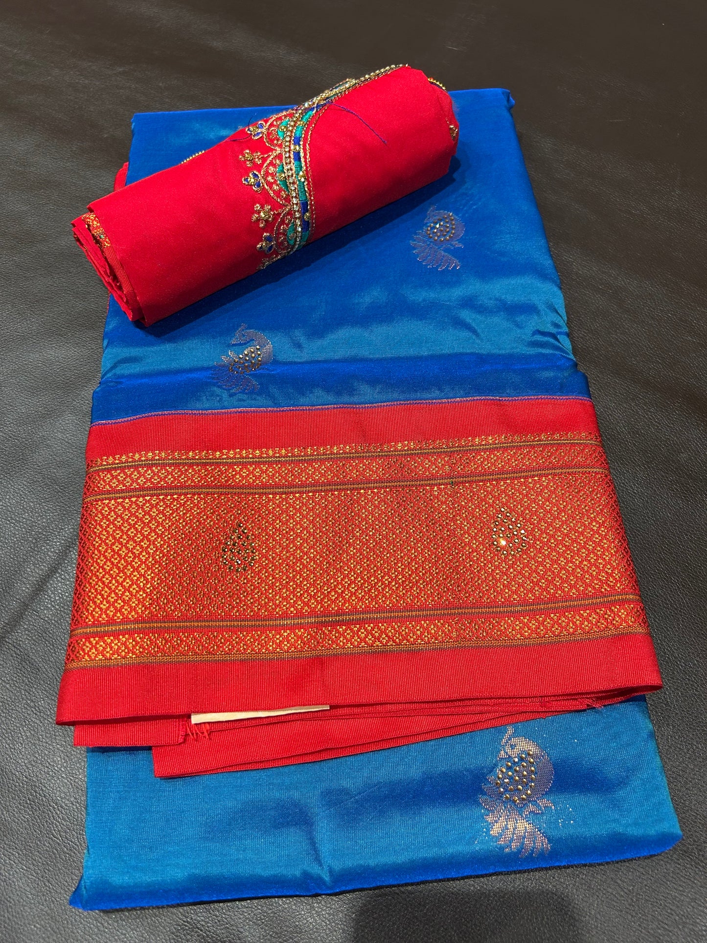 Paithani Saree Aari Work Blouse