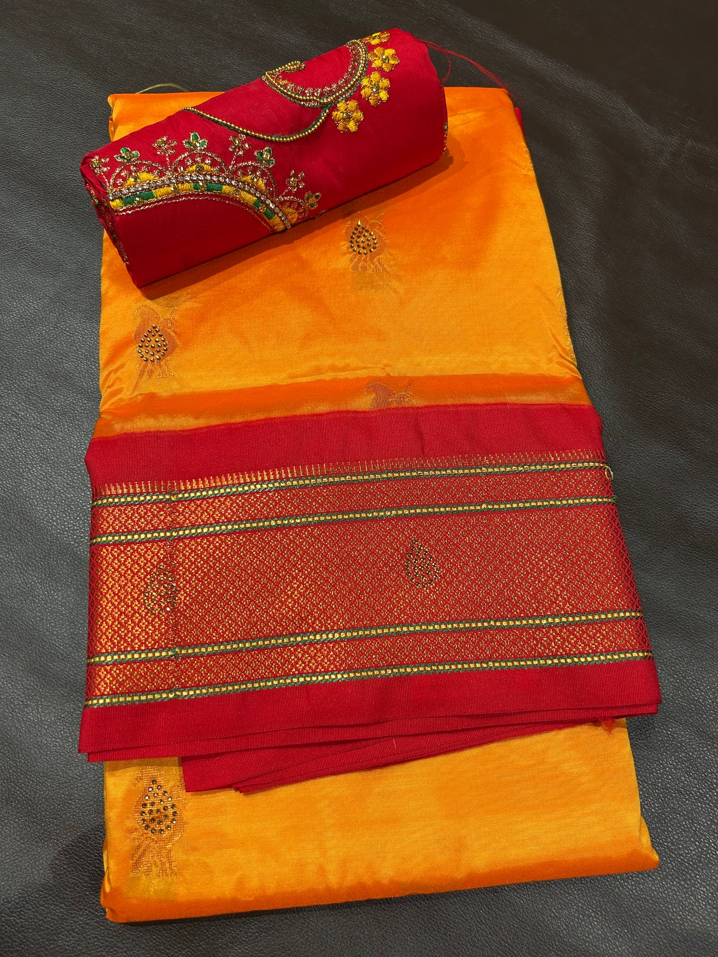 Paithani Saree Aari Work Blouse