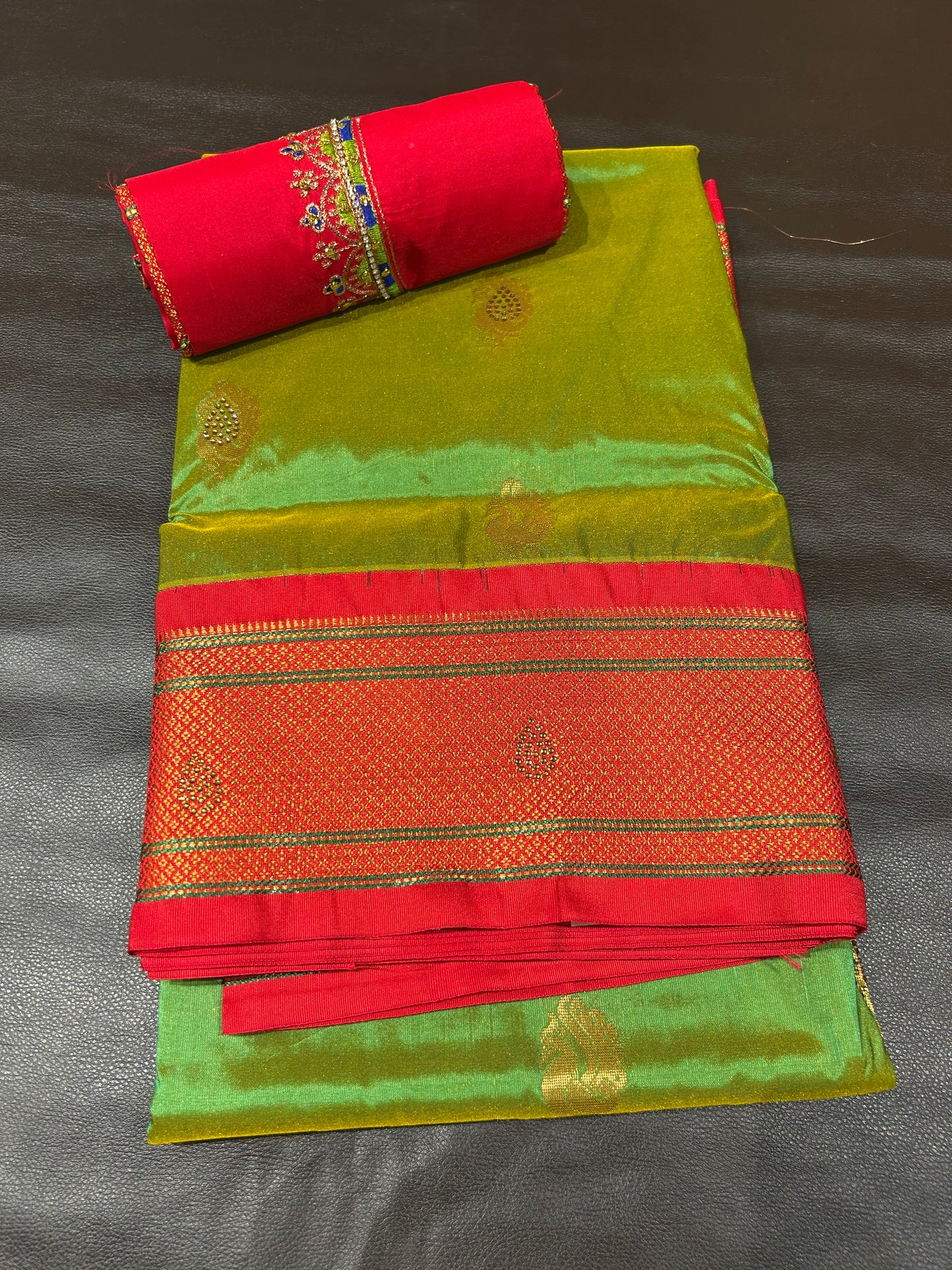Paithani Saree Aari Work Blouse