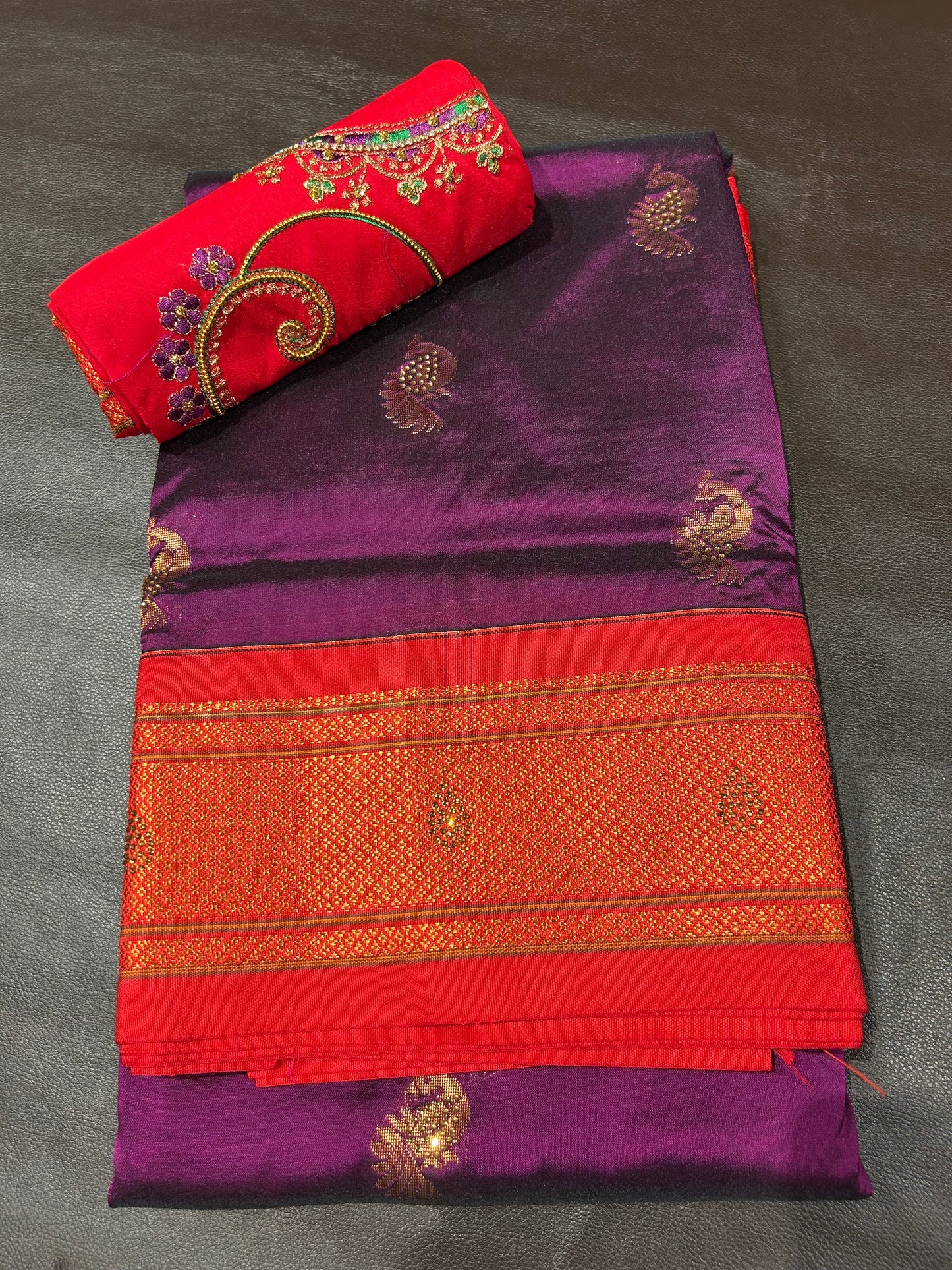 Paithani Saree Aari Work Blouse