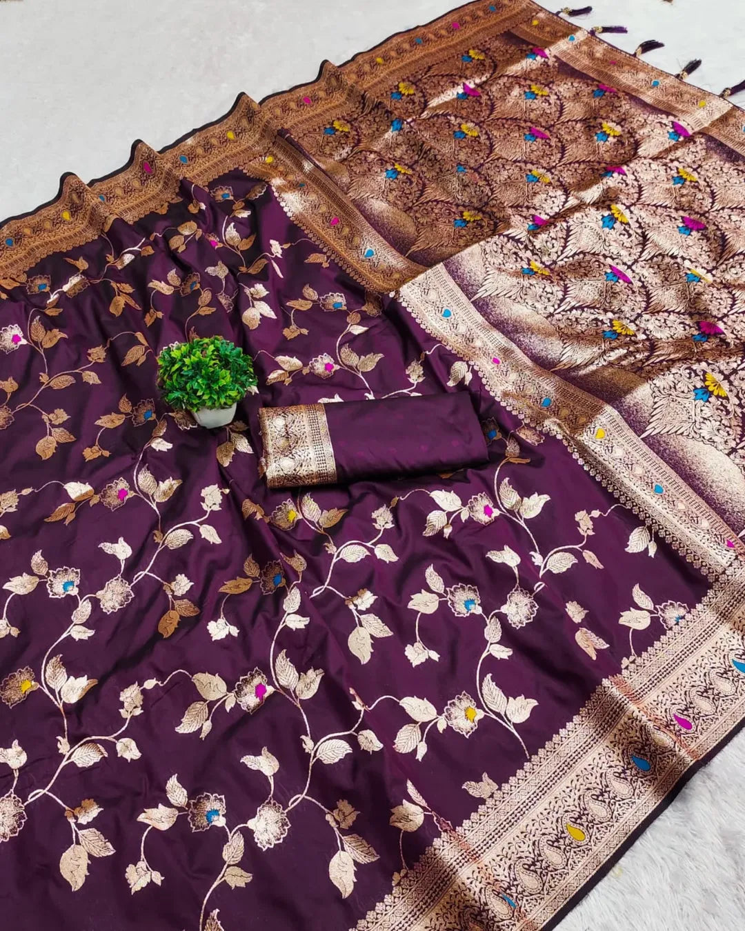 Soft Kathan silk