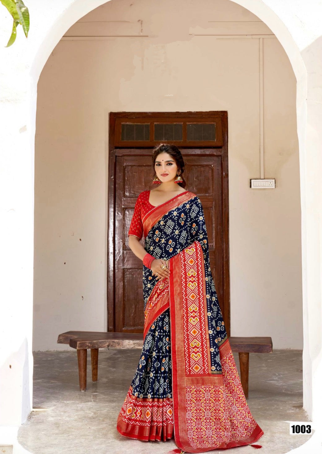 Printed Patola Saree