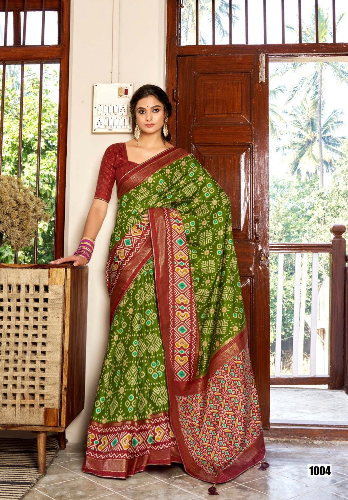 Printed Patola Saree
