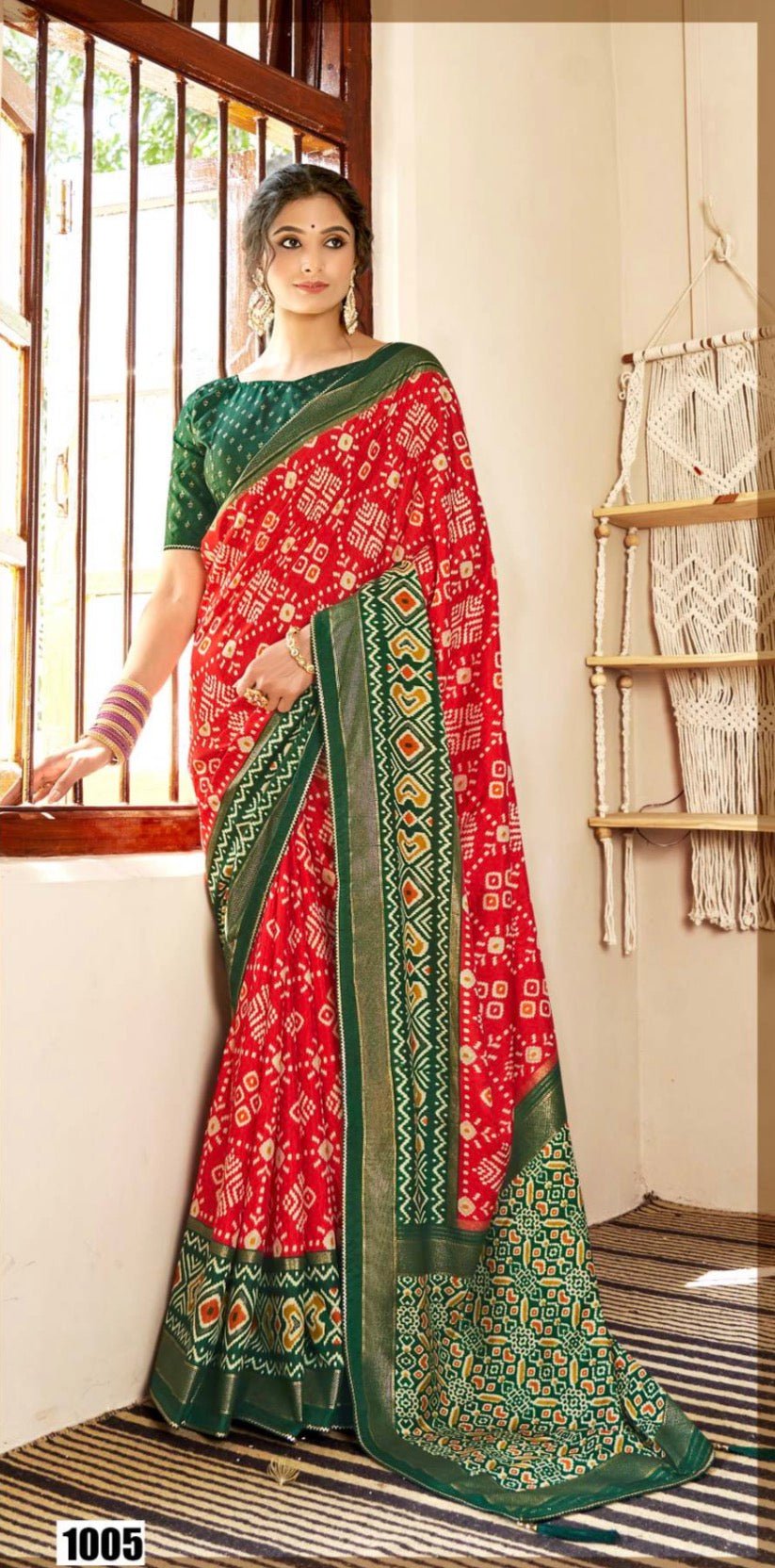 Printed Patola Saree