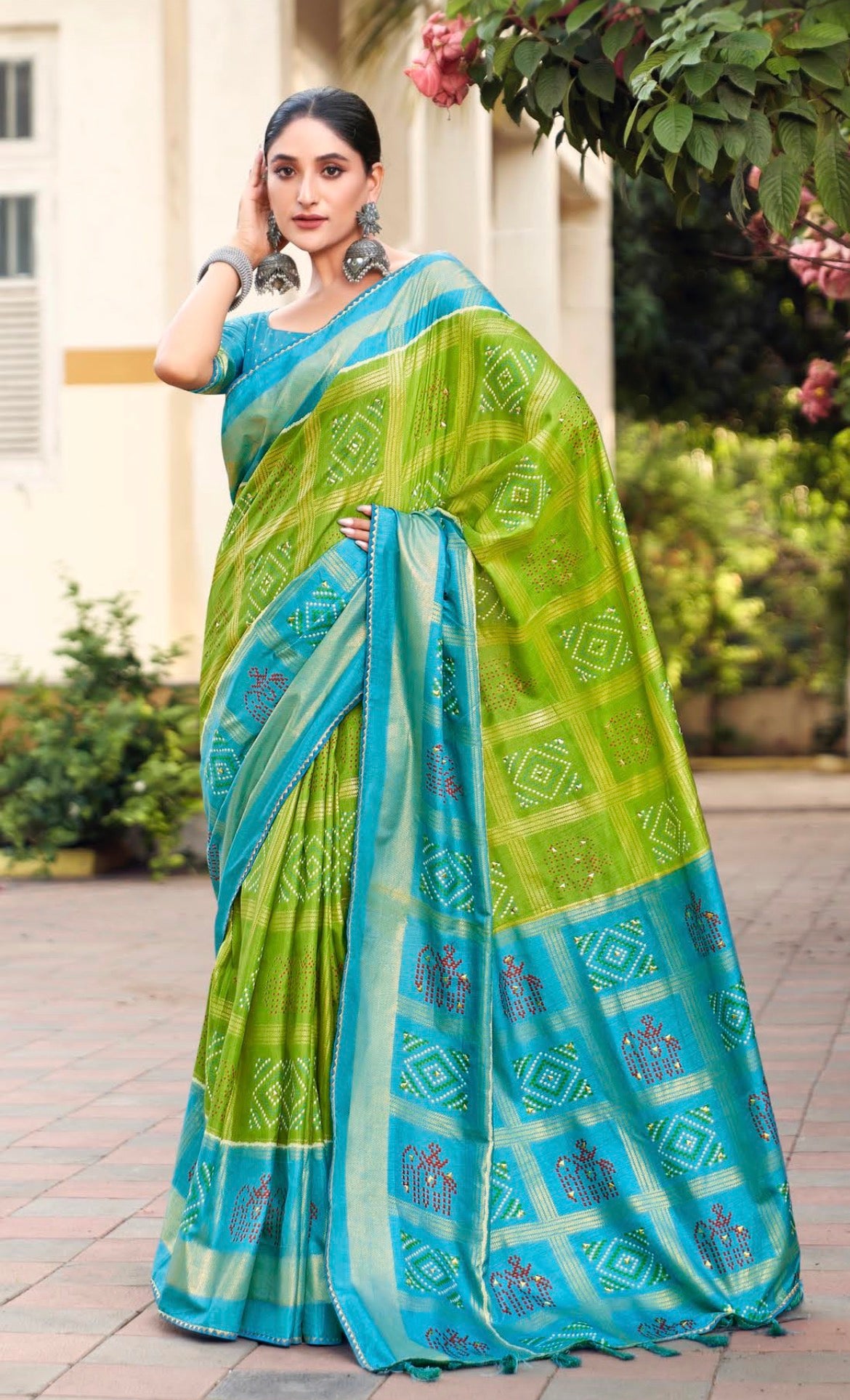 Fancy Bandhani Saree