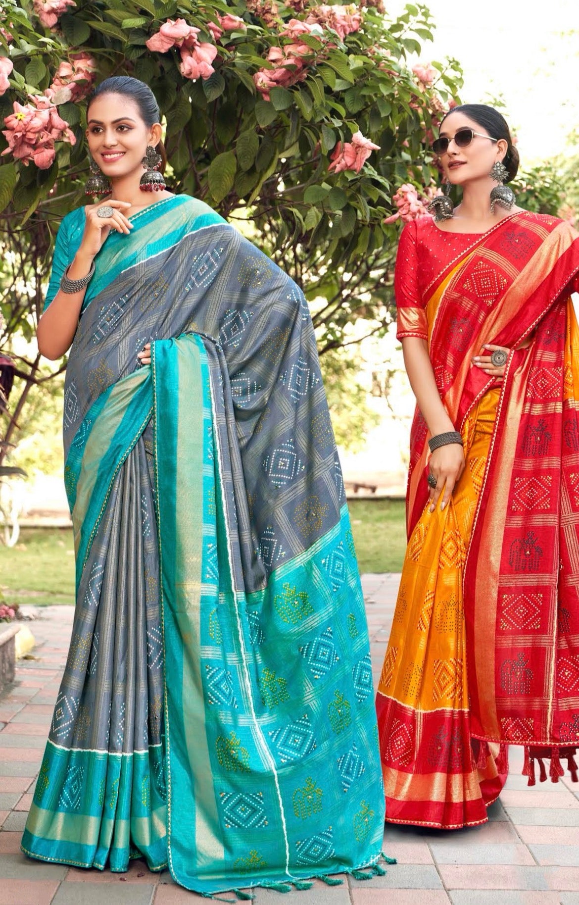 Fancy Bandhani Saree