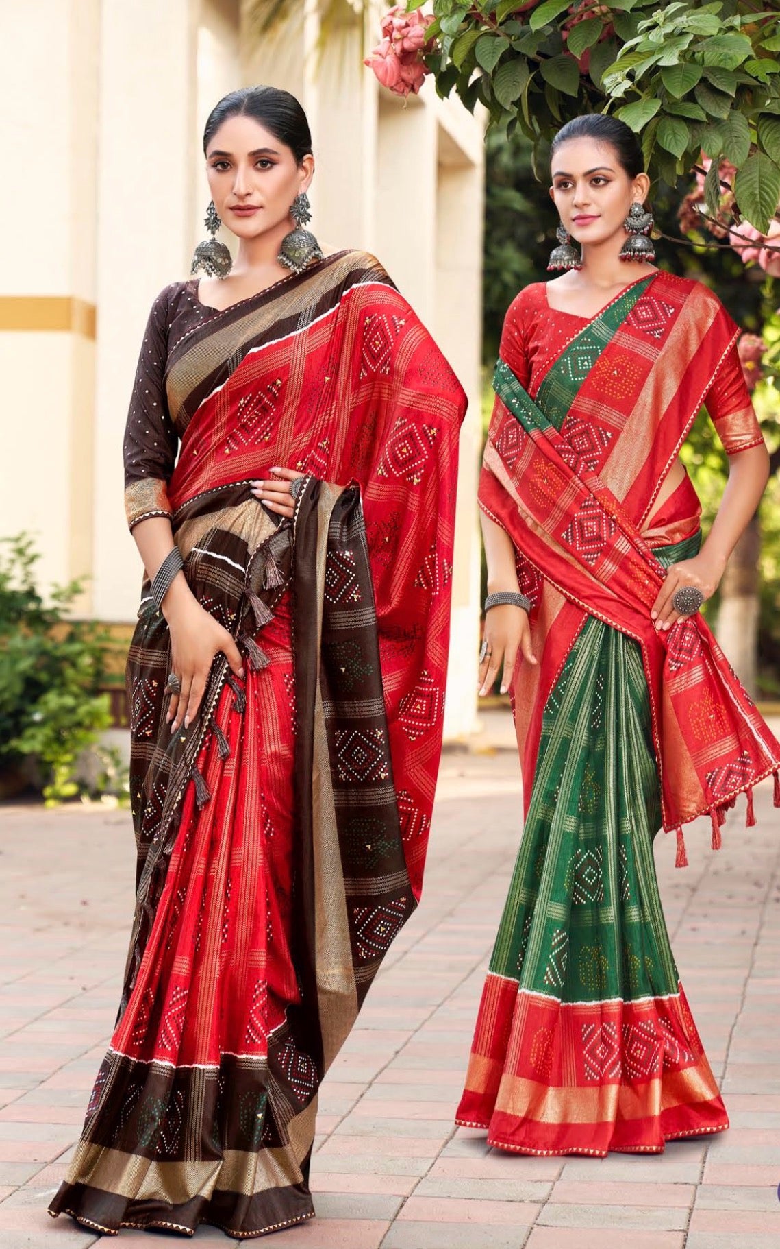 Fancy Bandhani Saree