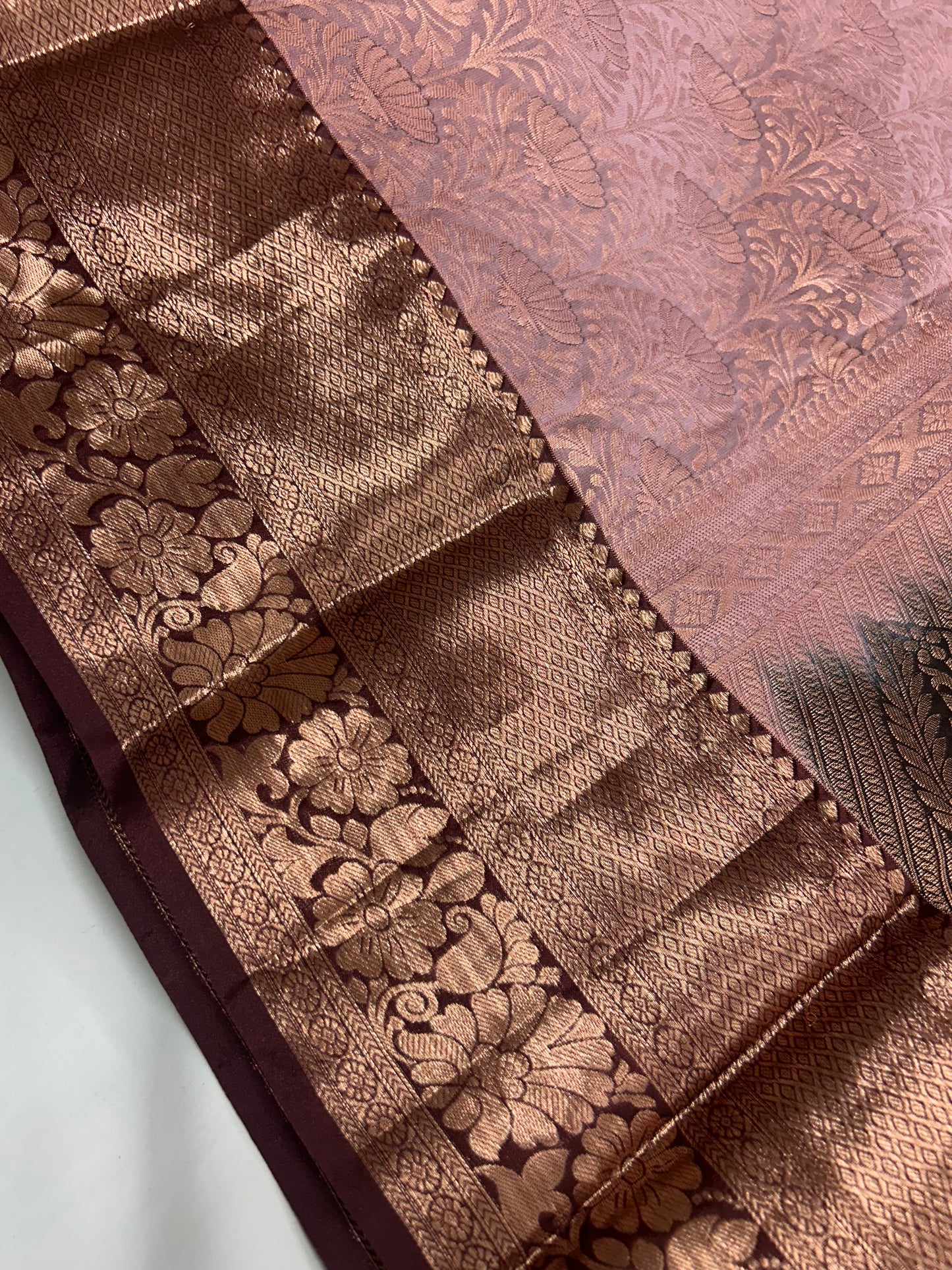 Brocket Kanjivaram Saree