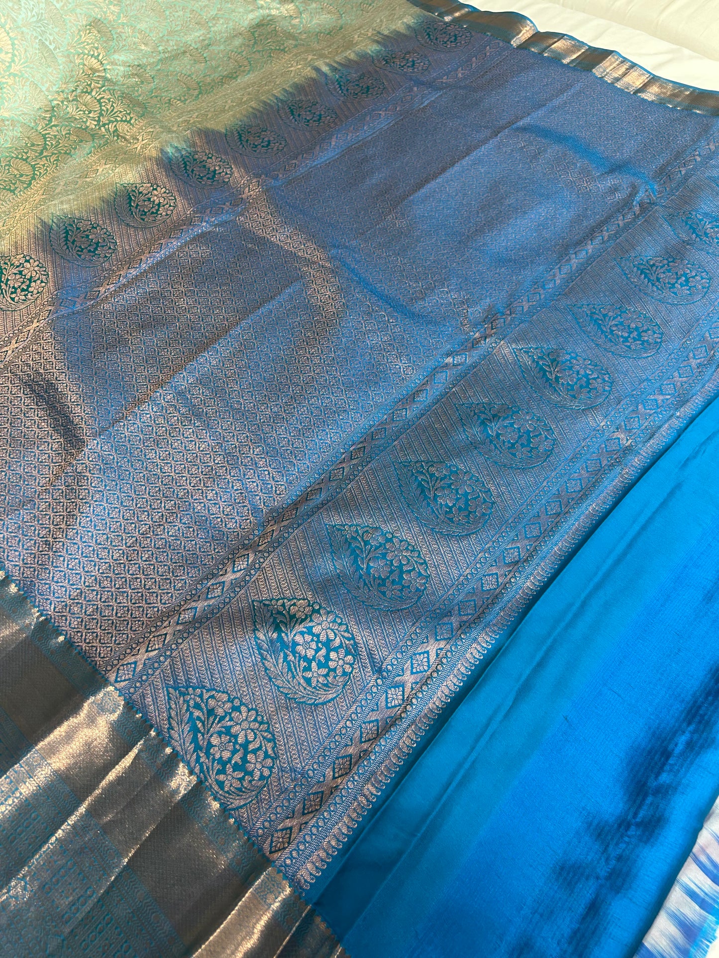 Brocket Kanjivaram Saree