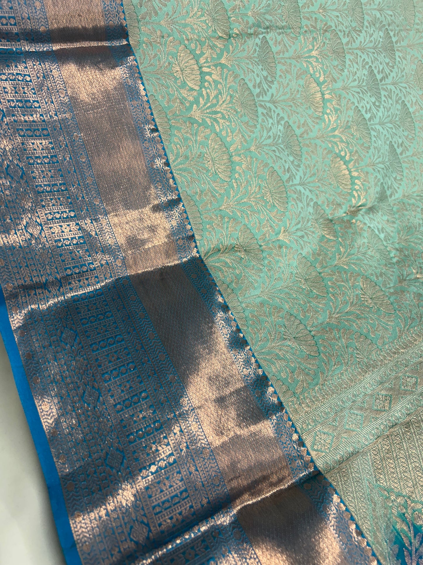 Brocket Kanjivaram Saree