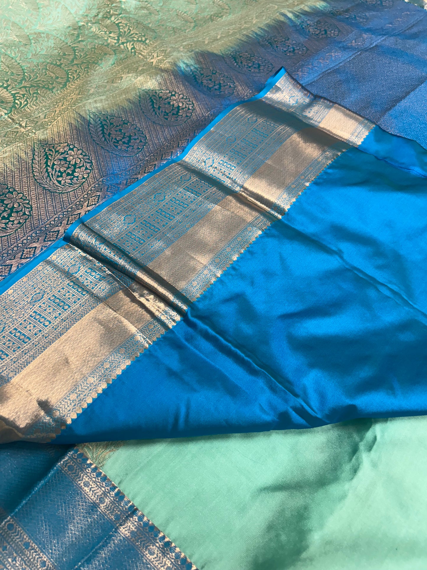Brocket Kanjivaram Saree