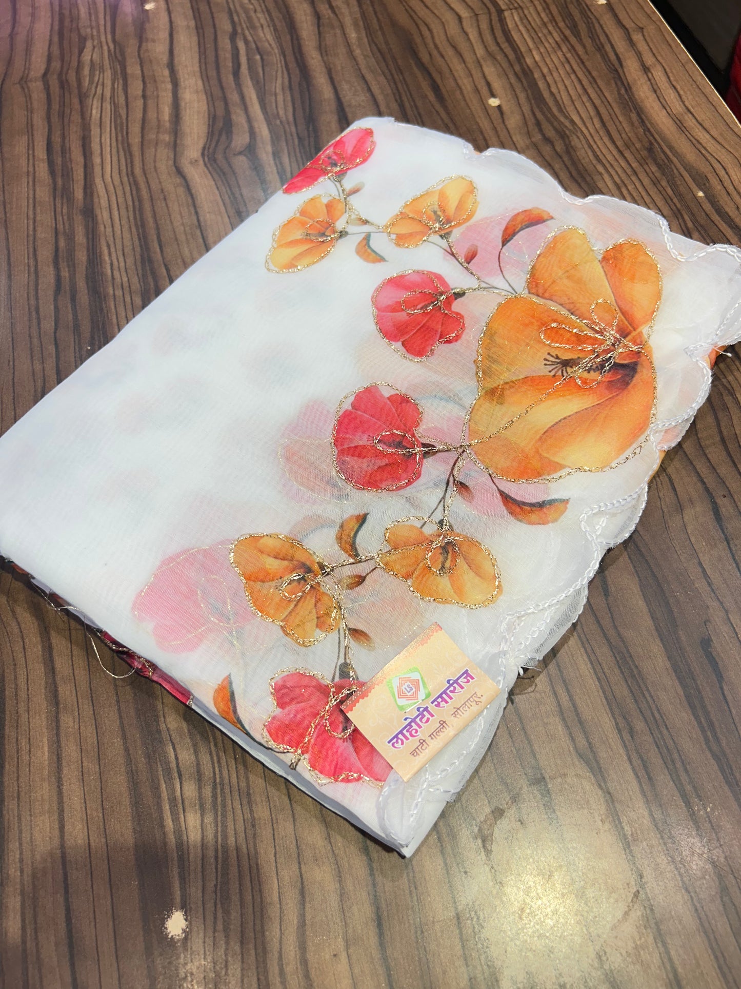 Fine Mulmul Cotton Saree